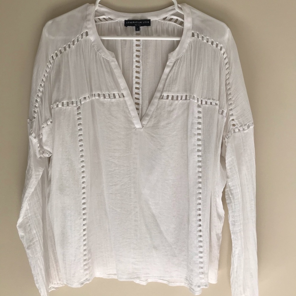 Generation Love Hannah Gauze Long Sleeve - Picture 7 of 10